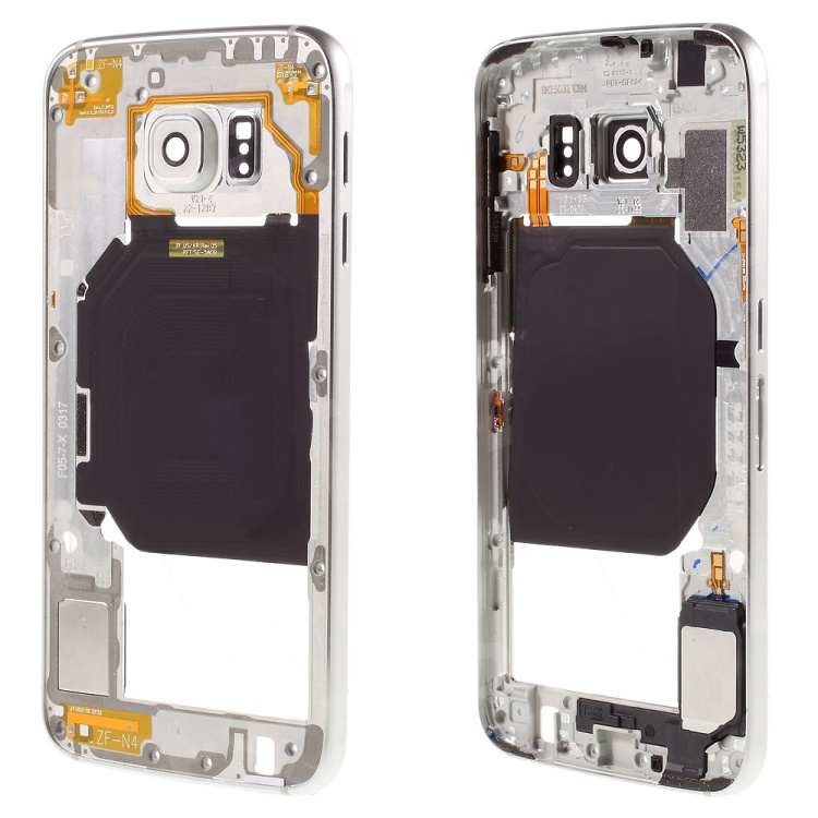 Samsung galaxy s6 sm-g920 - color plata // marco intermedio original