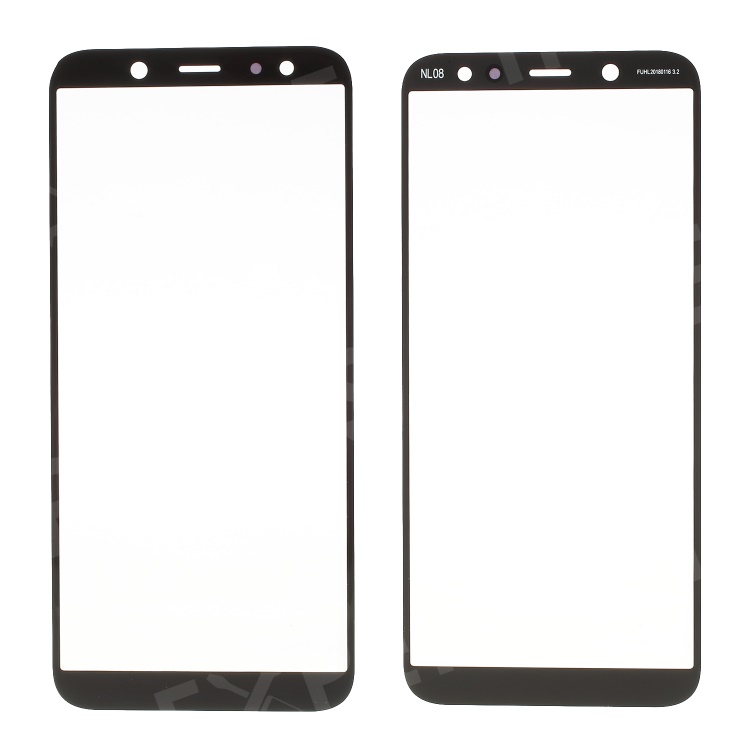 Samsung galaxy a6 (2018) - negro // lente de cristal de pantalla frontal