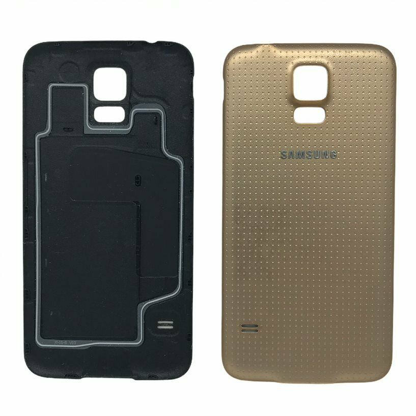 Samsung galaxy s5 g900 - dorado // reemplazo de carcasa trasera original