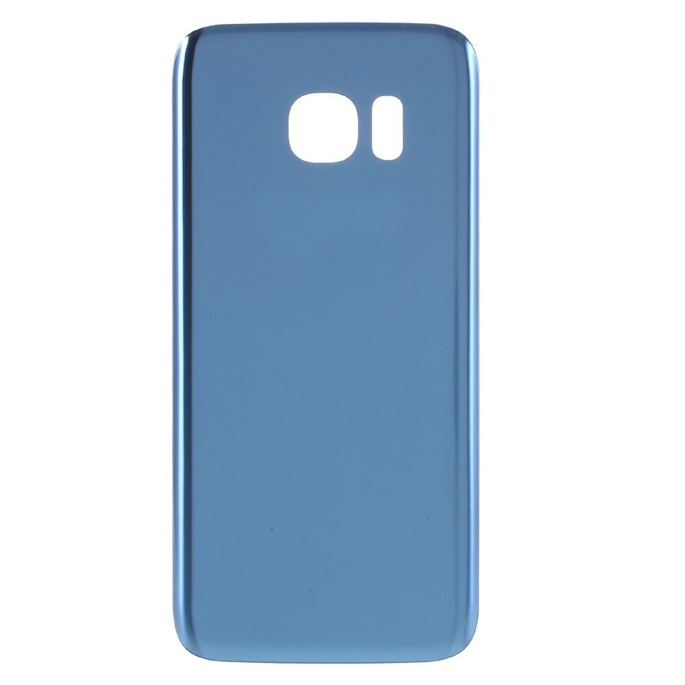 Samsung galaxy s7 g930 - azul // cubierta de la batería original con etiqueta adhesiva