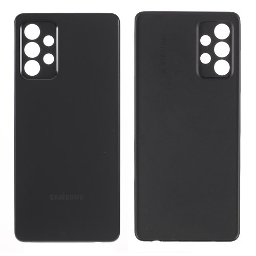 Samsung galaxy a72 4g a725 - negro // carcasa de la batería trasera original