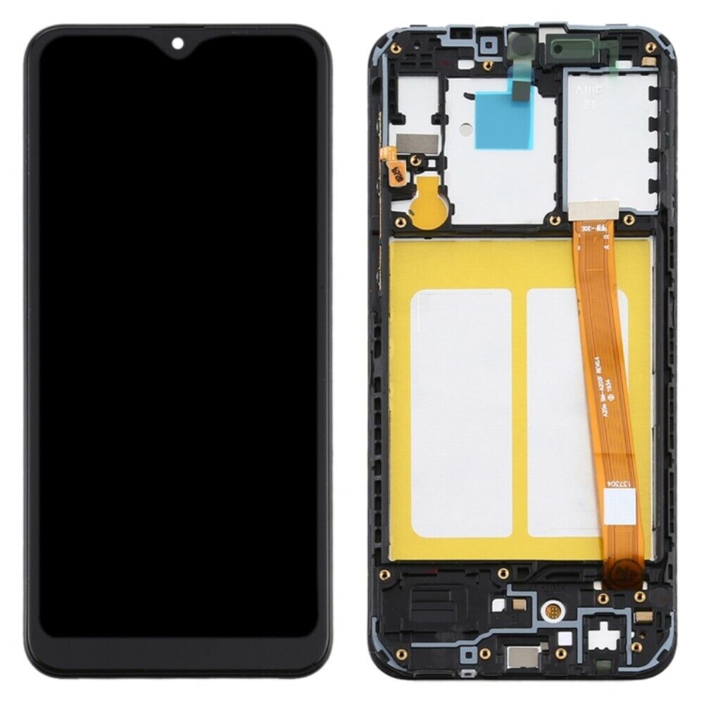 Samsung galaxy a10e a102 a102u - negro // pantalla lcd y digitalizador + marco