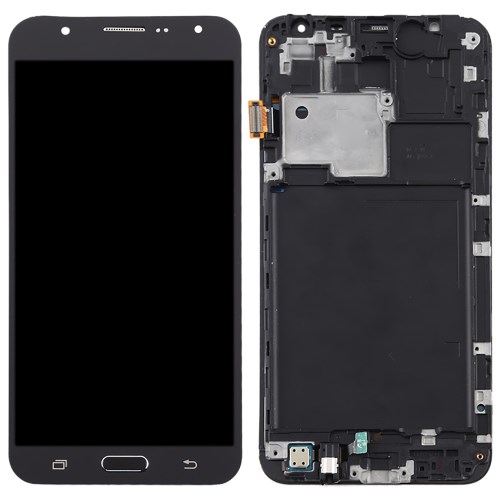 Samsung galaxy j7 sm-j700f (2015) - negro // pantalla lcd y digitalizador + marco, version tft