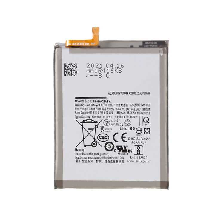 Samsung galaxy a42 5g / a32 5g / a72 5g // batería de alta calidad 3,85 v 4860 mah (codificación: eb-ba426aby)