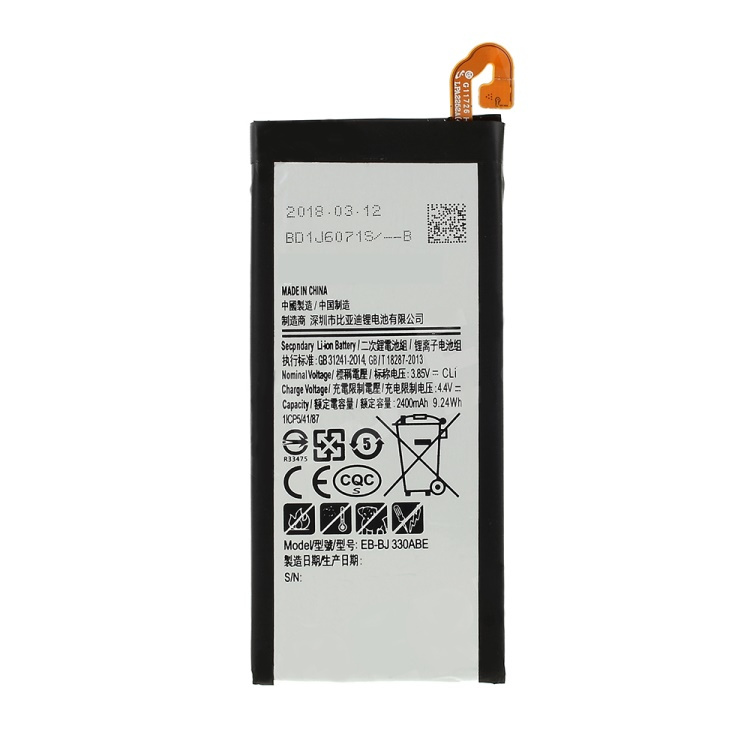 Samsung galaxy j3 prime (j337/2018) // batería original de iones de litio 3.85v 2400mah eb-bj330abe