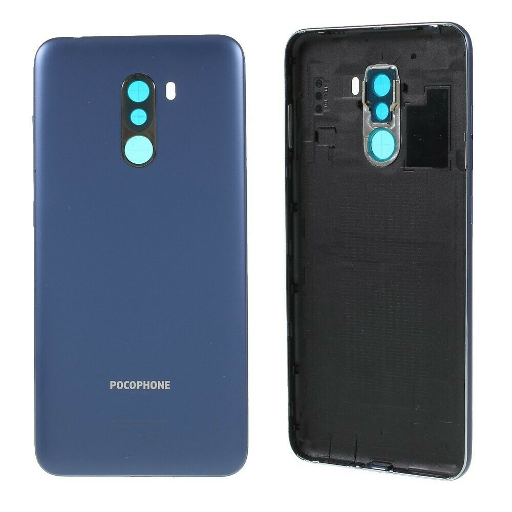 Xiaomi pocophone f1 / poco f1 - azul // carcasa de la batería original