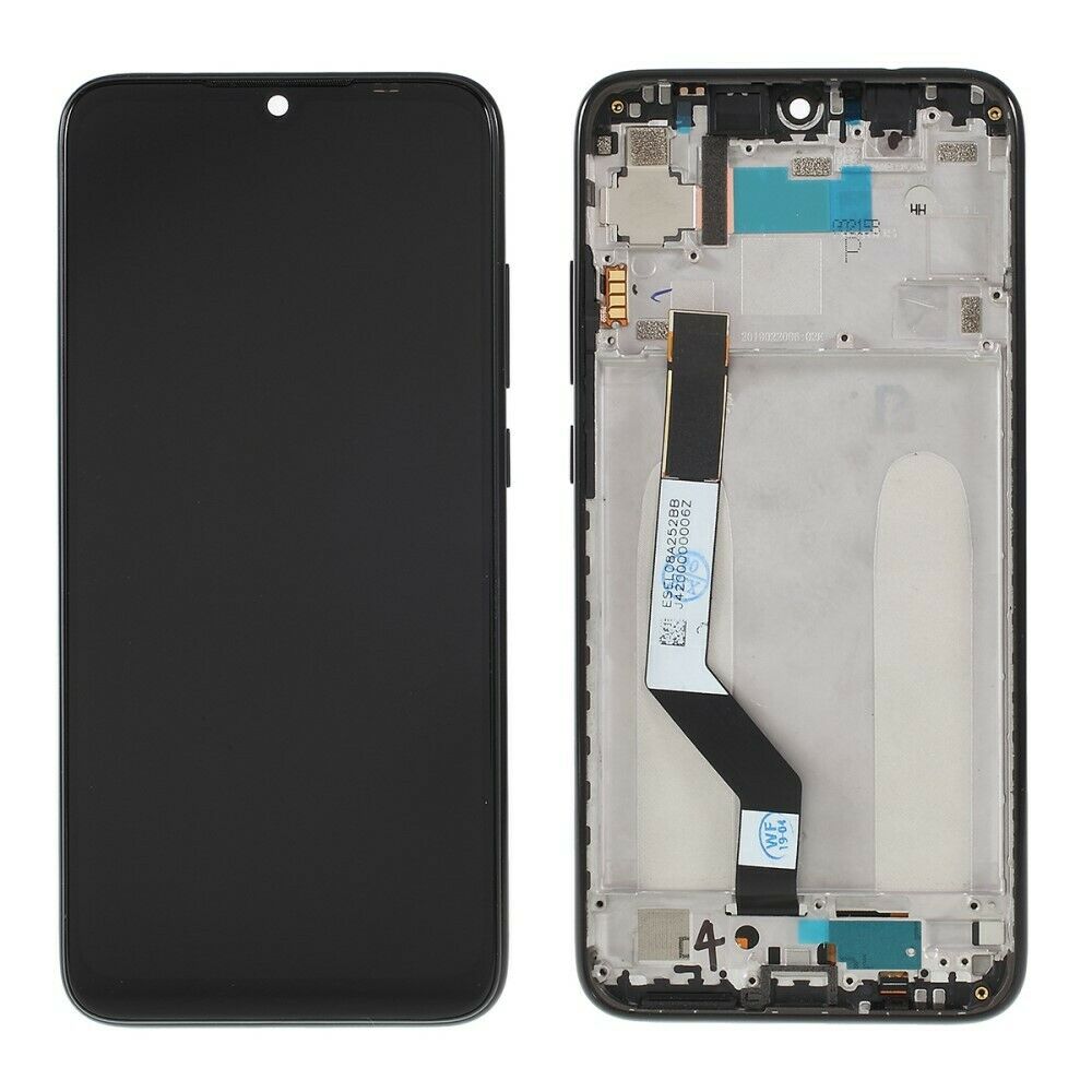Xiaomi redmi note 7 / note 7 pro lcd pantalla y digitalizador con marco negro