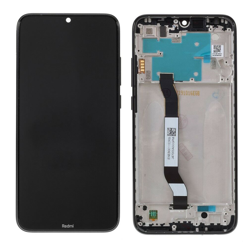 Xiaomi redmi note 8 lcd pantalla y digitalizador con marco negro