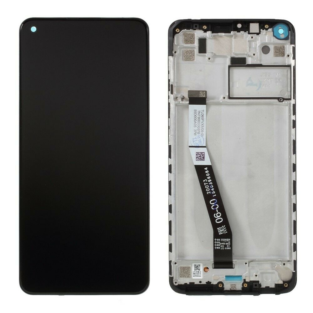 Xiaomi redmi note 9/redmi 10x 4g pantalla y digitalizador con marco negro