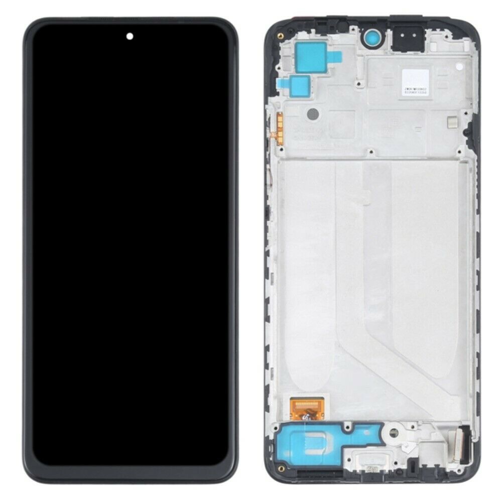 Xiaomi redmi note 10 4g/note 10s lcd pantalla y digitalizador con marco negro