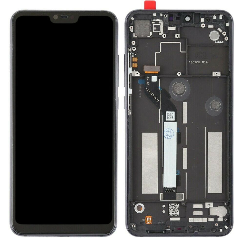 Xiaomi mi 8 lite/ mi 8 youth (mi 8x) lcd pantalla y digitalizador con marco negro