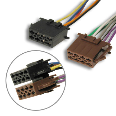 Cable iso macho para car-audio