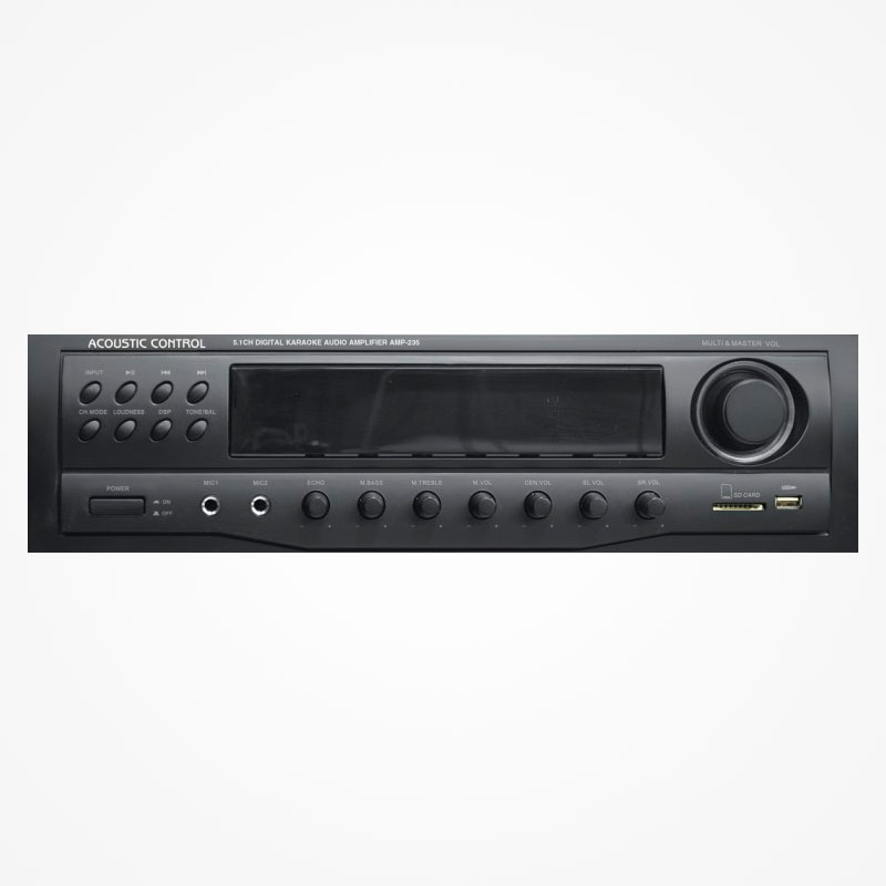 Amplificador hifi 5.1 con mp3/usb/radio/bluetooth 80+80w +remote