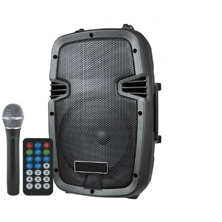 Combo 8" portatil con bateria 200w mp3+micro+mando+ bluetooth
