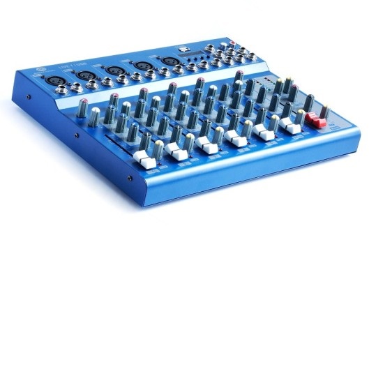 Mesa mezclas 5 entradas mono + 1 estereo c/mp3