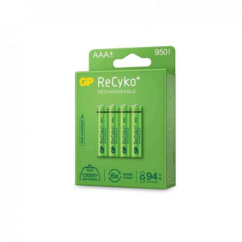 Aa/lr06 gp210aahcbe-b4 batería recargable gp ya cargada  2100mah blister 4 und..