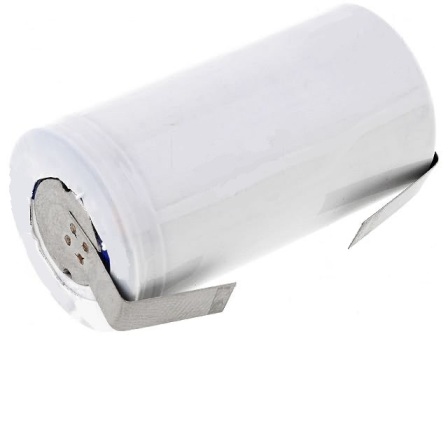Bateria/acumulador ni-cd subc 1.2v, 1800mah con terminales soldar