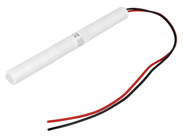 Bateria ni-mh aa, 3.6v 1600mah con cables  ø:16.5x154mm