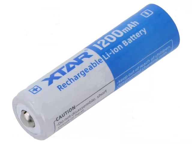 Er14500 3.6v, 1200mah, tamaño r6 bateria recargable li-on