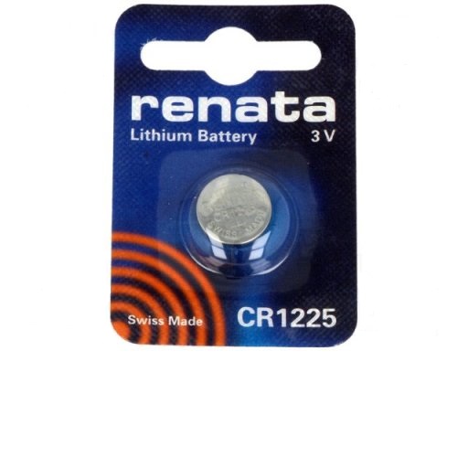 Cr1225 blister pila litio renata 3v, 48mah 12x2.52mm (precio unidad)
