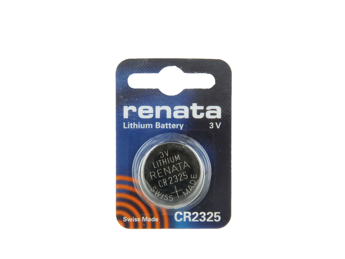 Cr2325 pila litio 3v, ø:23x2.5mm renata