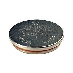 Cr2450n pila litio con muesca 3v 540mah 24x5mm (blister)