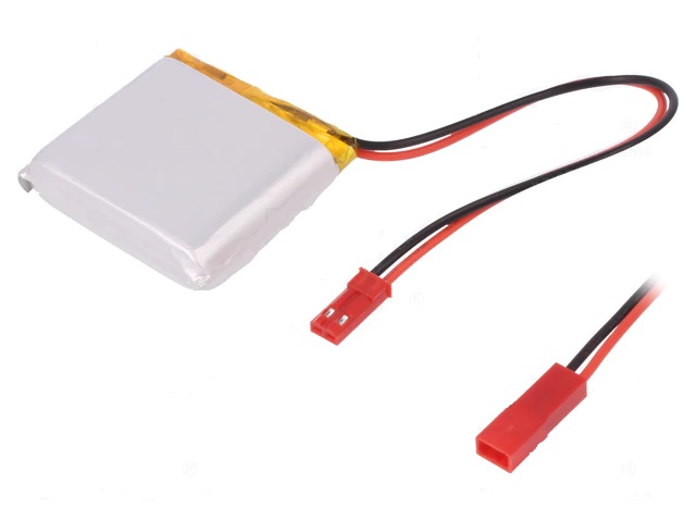 Li-po 3.7v, 1580mah       bateria con cables 10x37x40mm