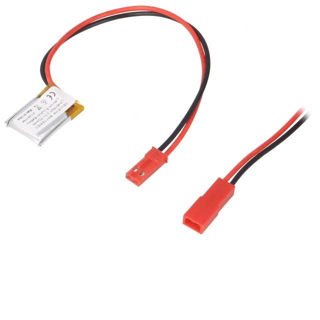 Li-po 3.7v, 70mah         bateria con cables 4x15x20mm