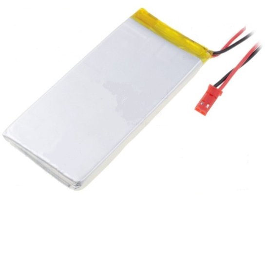 Li-po 3.7v, 2600mah     bateria con cables  6.5x42x90mm