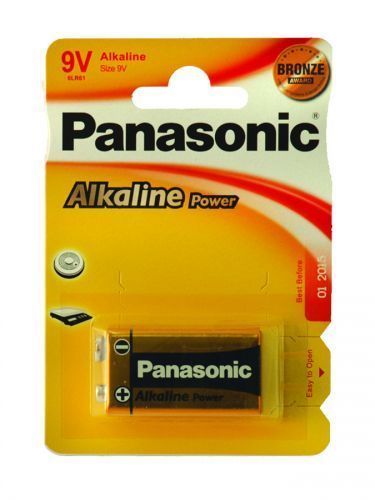 Lr09/6lf22/6lr61/mn1604  bl pila bateria alcalina 9v panasonic 