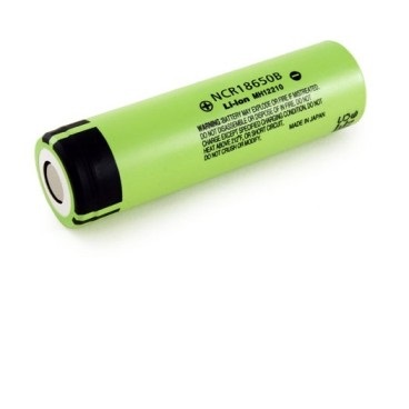 Ncr18650b bateria de litio panasonic 3.6v, 3350mah 18.2x65mm