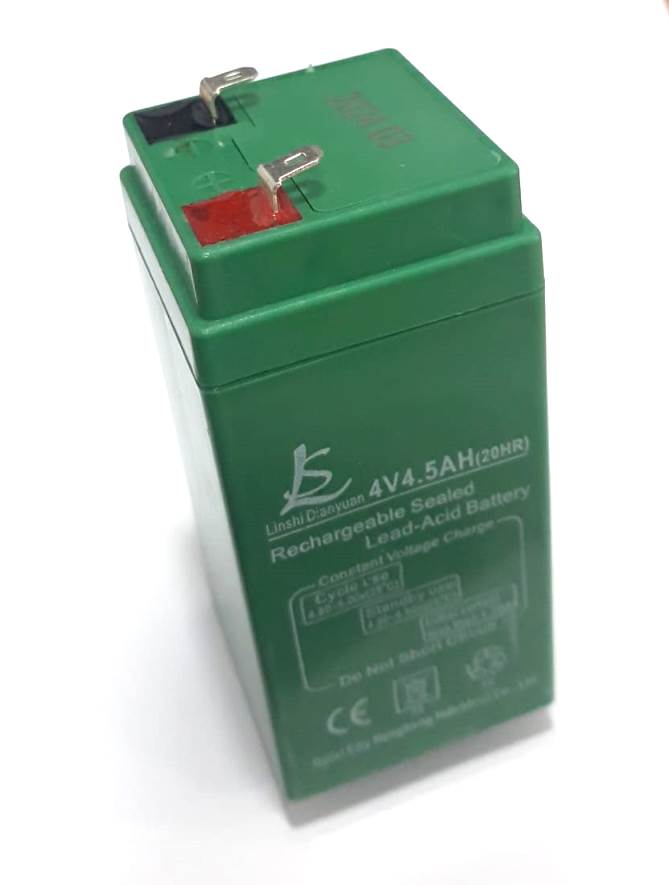 4v/4.5a bateria de plomo 47x47x100mm (especial basculas)