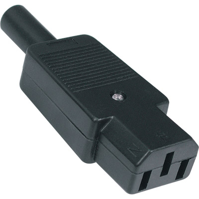 Conector alimentación tripolar hembra cobre c-13  10a|250v 6-2454 