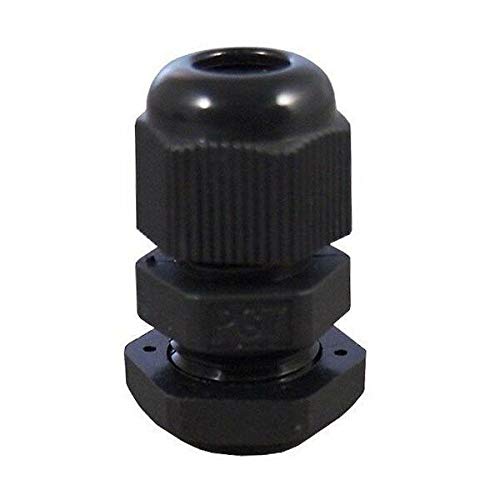Pg7 pasamuro ip67 color negro para cable ø:3.5...6mm 
