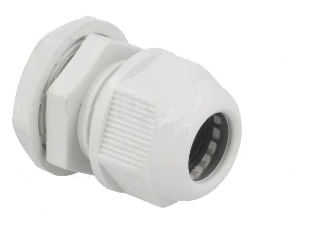 M20  pasamuro aislante m20, ip65, para cable:7~12mm color gris