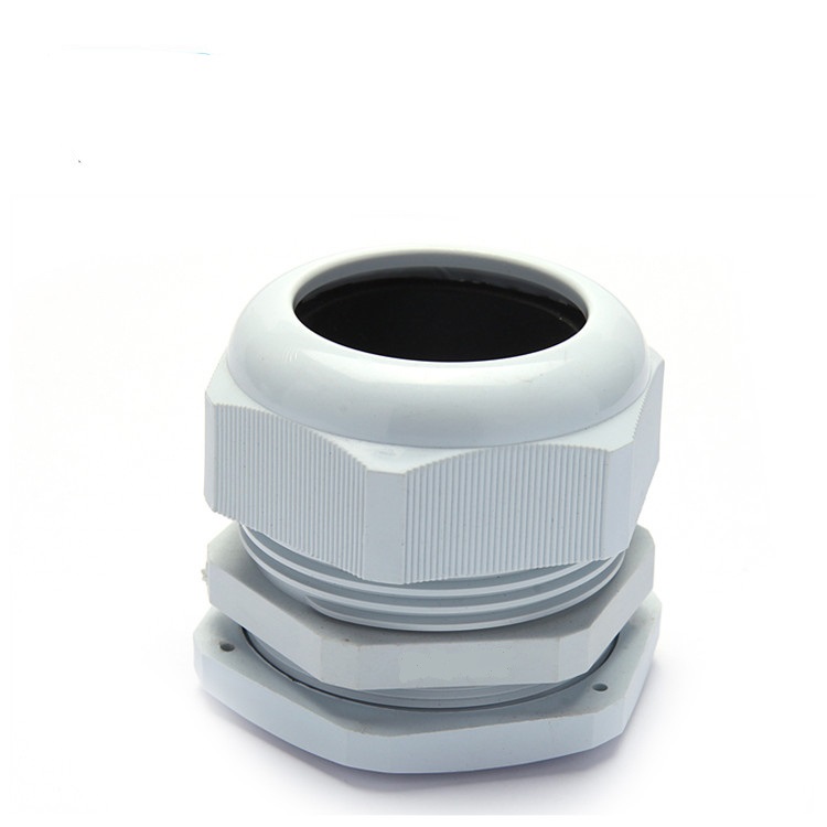M32  pasamuro aislante m32, ip65, para cable:13~18mm color gris