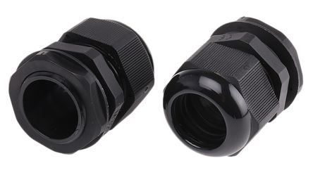 M32  pasamuro aislante m32, ip65, para cable:13~18mm color negro