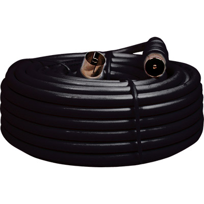 Cable antena pal 9.5mm negro 10mt
