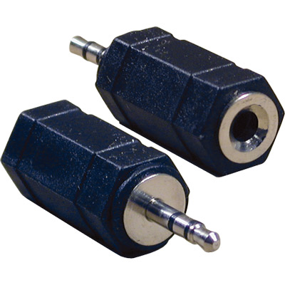 Adaptador audio jack estéreo 3.5mm hembra a jack estéreo 2.5mm macho 