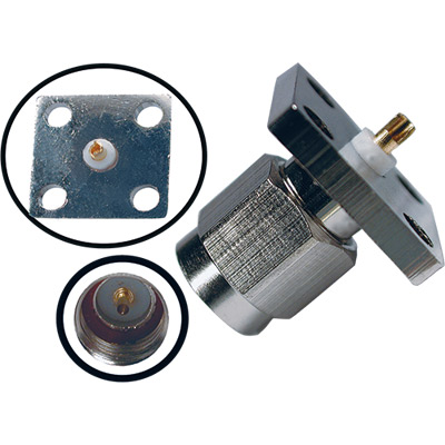 Conector sma para chasis macho