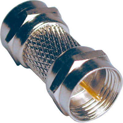 Adaptador 'f' doble macho  =5-0909 