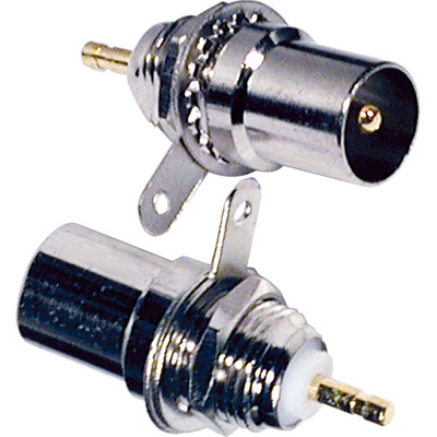 Conector pal macho para chasis de fijación a rosca =5-1200 