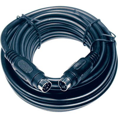 2-0776 cable s-vhs mini -din 4 pines macho a macho 10m