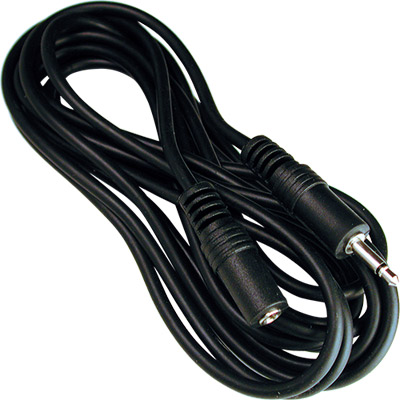 Cable audio jack mono 3.5mm a hembra 1.5m
