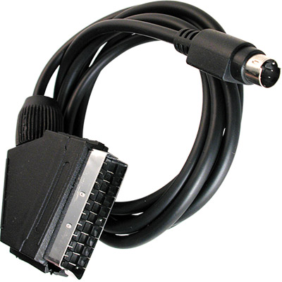 Cable euro macho a mini-din 4 pines macho s-vhs 1.5m=2-0815 