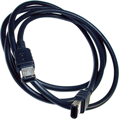 Cable firewire 6 pines macho a macho 1.8m 