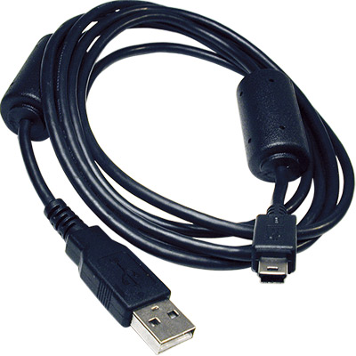 Cable usb-a macho a mini-usb 5 pines macho 1.8metros