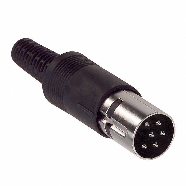 Conector din macho aereo 6 pin
