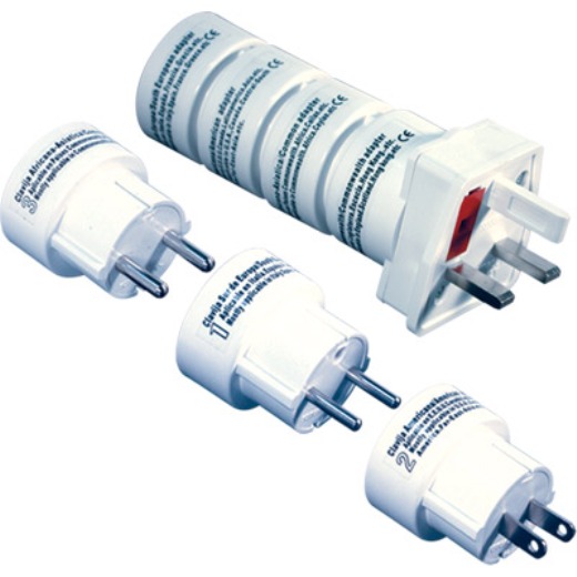 Kit adaptadres toma corriente universal (4pcs)