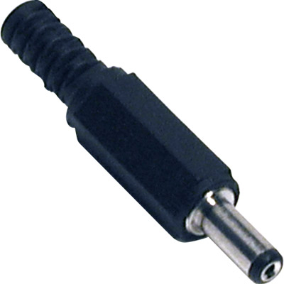 5-0800 conector jack alimentacion 1x3.8x9.5mm plastico negro